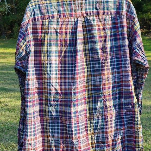 Ralph Lauren The Madras Button Down Classic Fit Shirt  XL - Picture 10 of 10